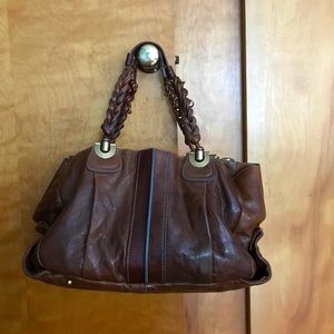 Chloe Heloise large leather shoulder bag